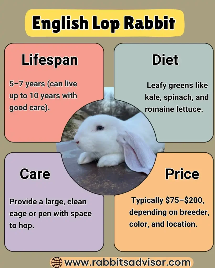 English Lop Rabbit Lifespan