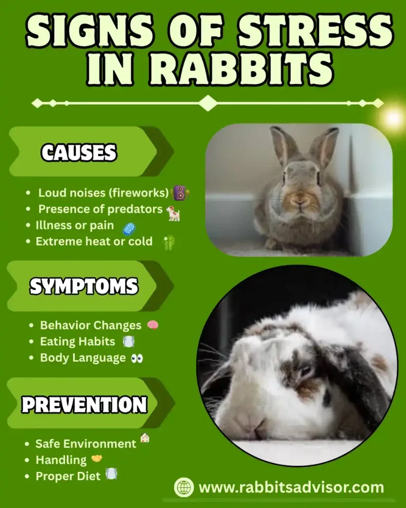 Signs of Stress in Rabbits