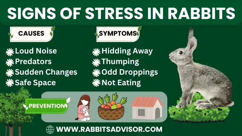 Signs of Stress in Rabbits: Causes, Symptoms, and Prevention Signs of Stress in Rabbits: Causes, Symptoms, and Prevention