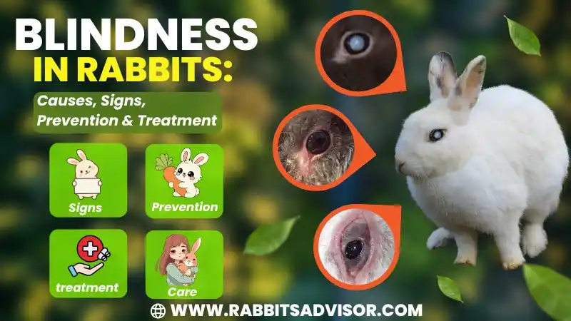 Blindness in Rabbits: Causes, Signs, Prevention & Treatment