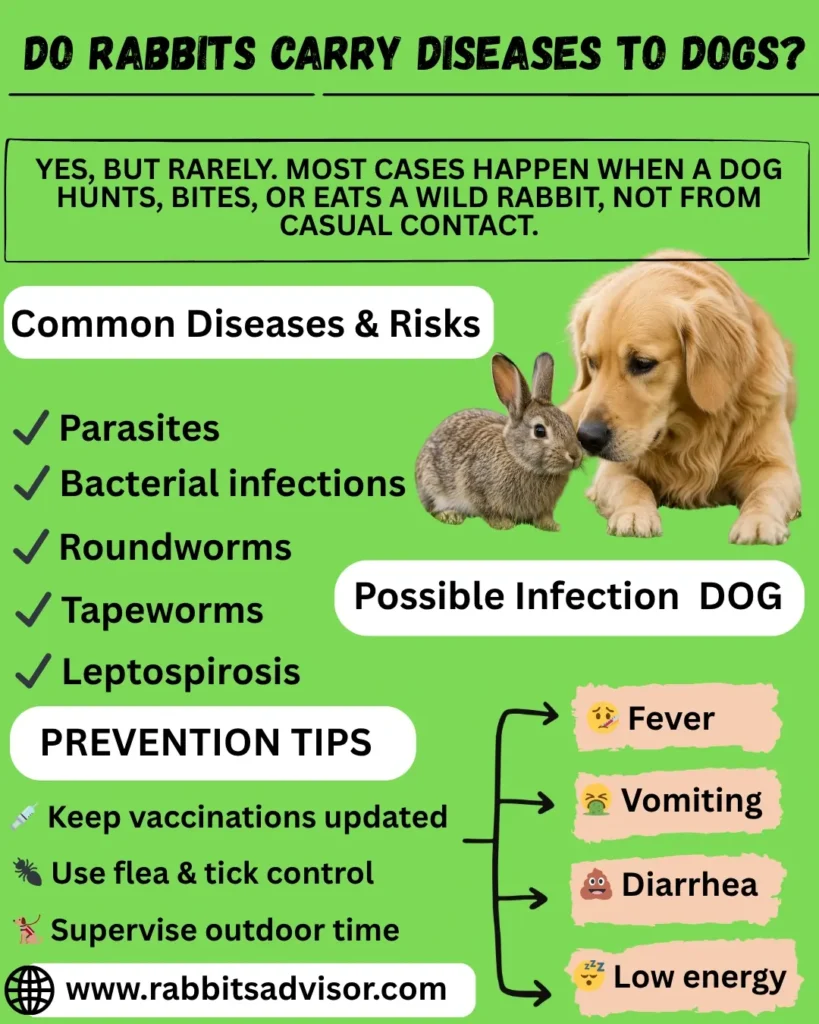Can Rabbits Transmit Diseases to Dogs