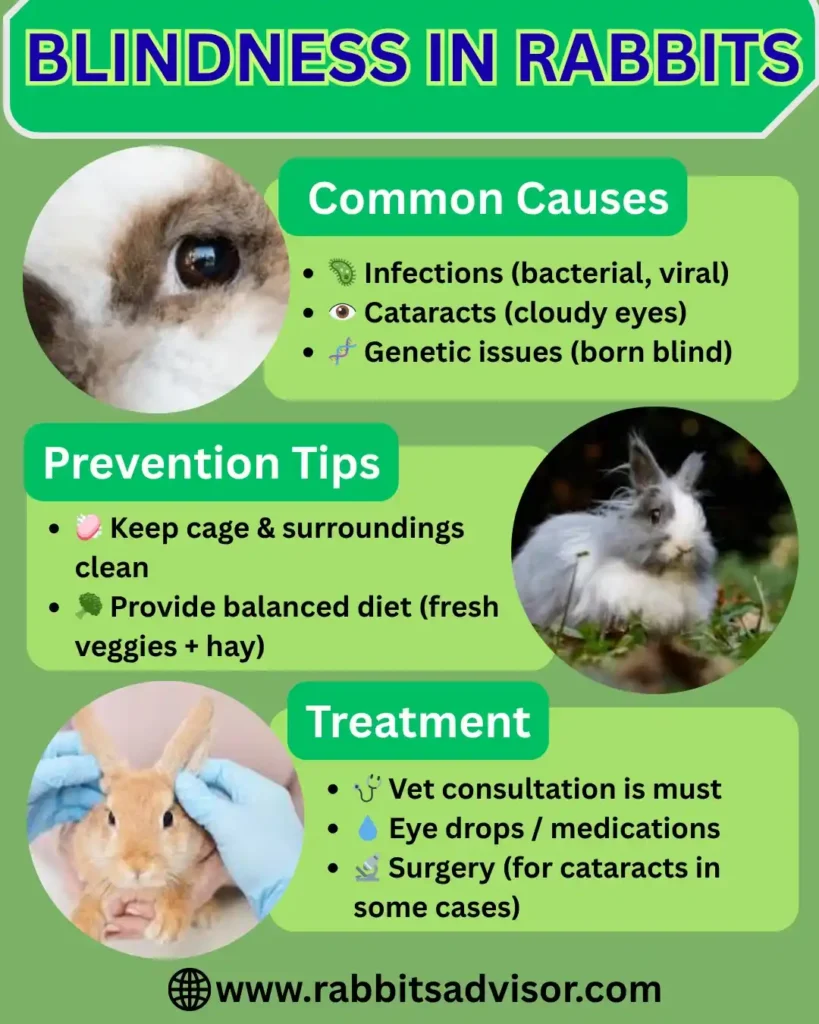 Blindness in Rabbits