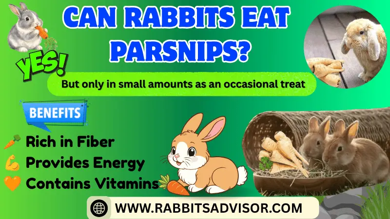 Can Rabbits Eat Parsnips? Leaves, Raw, Tops, & Skin
